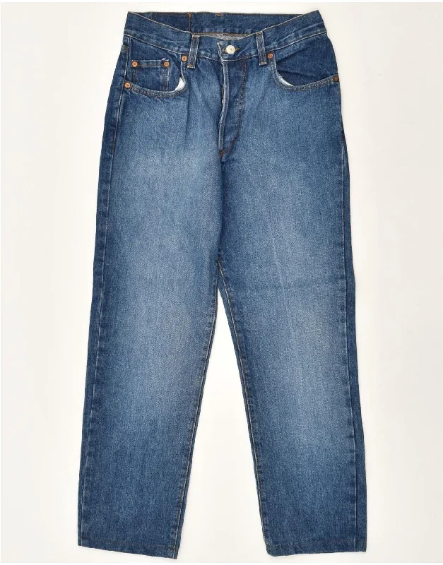 Sporty Styles CASSUCI Mens Straight Jeans W30 L25 Blue Cotton