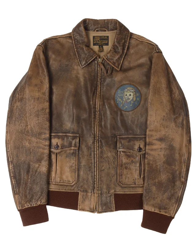 Easy Fit Type A-1 Leather Jacket
