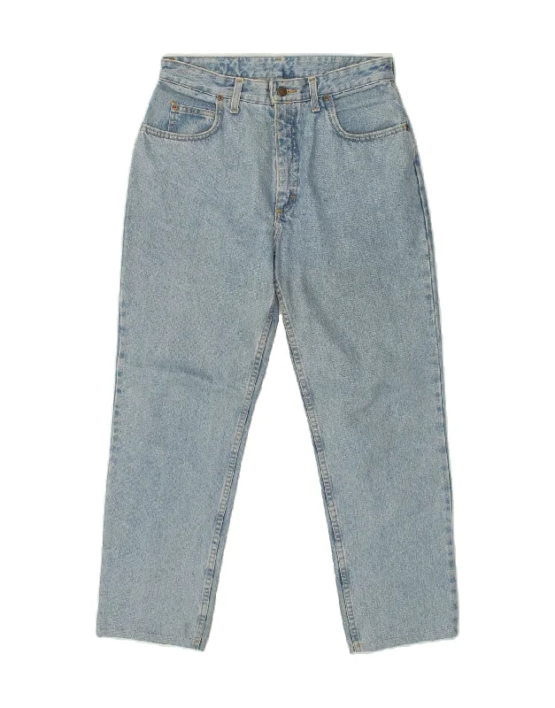 Weekend Wear LEE Mens Straight Jeans W33 L28 Blue Cotton