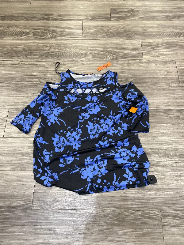 Outdoor Essentials Top 3/4 Sleeve By Belldini  Size: 1x