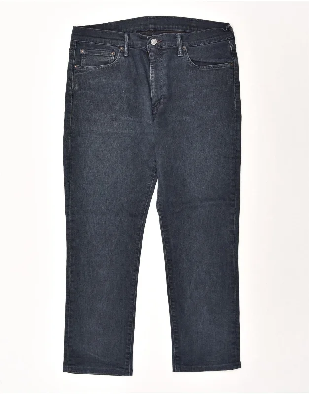 Street-Friendly Wear LEVI'S Mens 511 Slim Jeans W38 L28 Navy Blue Cotton