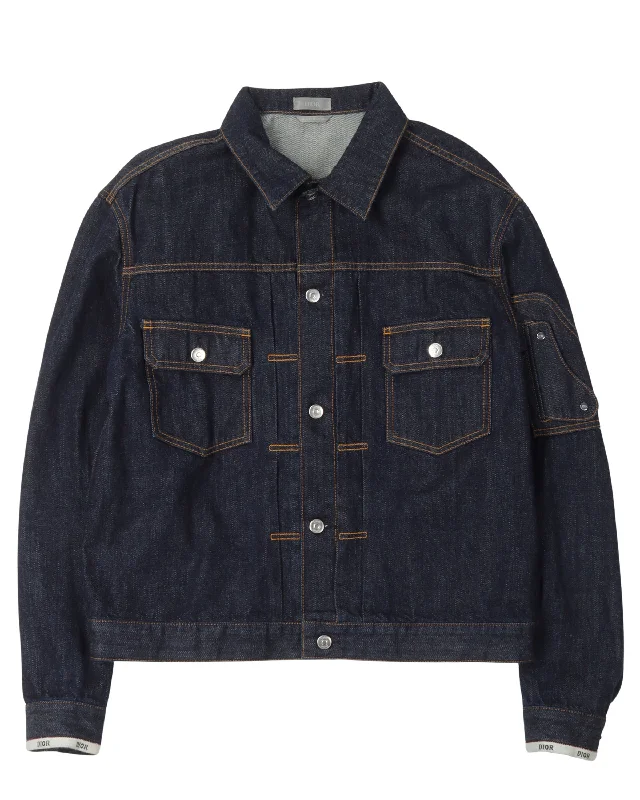 Everyday Comfort Wear Japanese Selvedge Denim Jacket