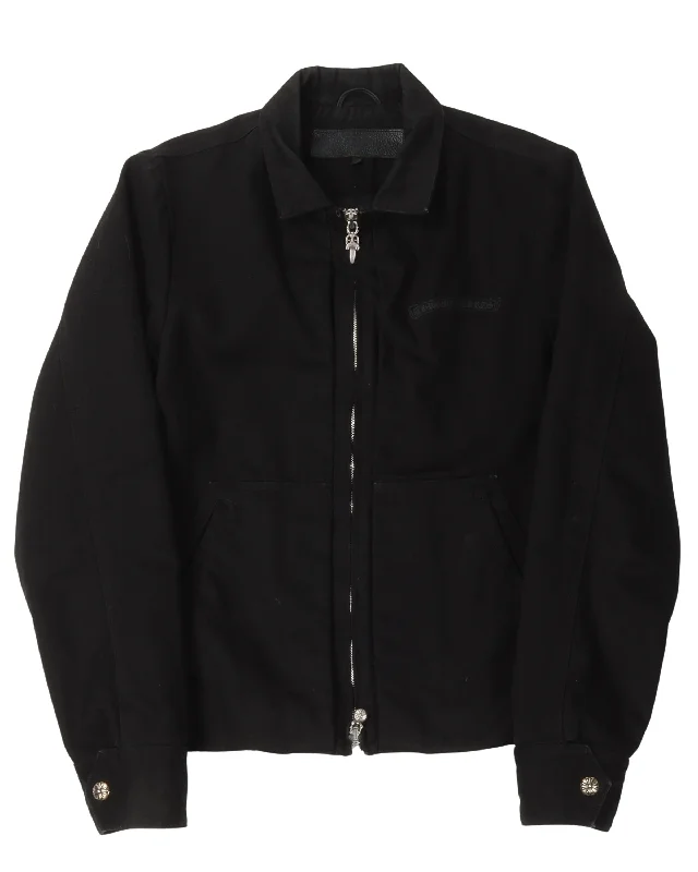 Smart Tops Street Meat Zip Up Canvas Jacket