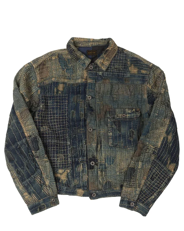 Relaxed Wearables Boro Spring 1St Denim Jacket