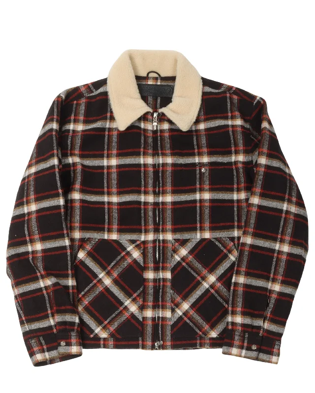 Everyday Jackets Shearling Flannel Jacket