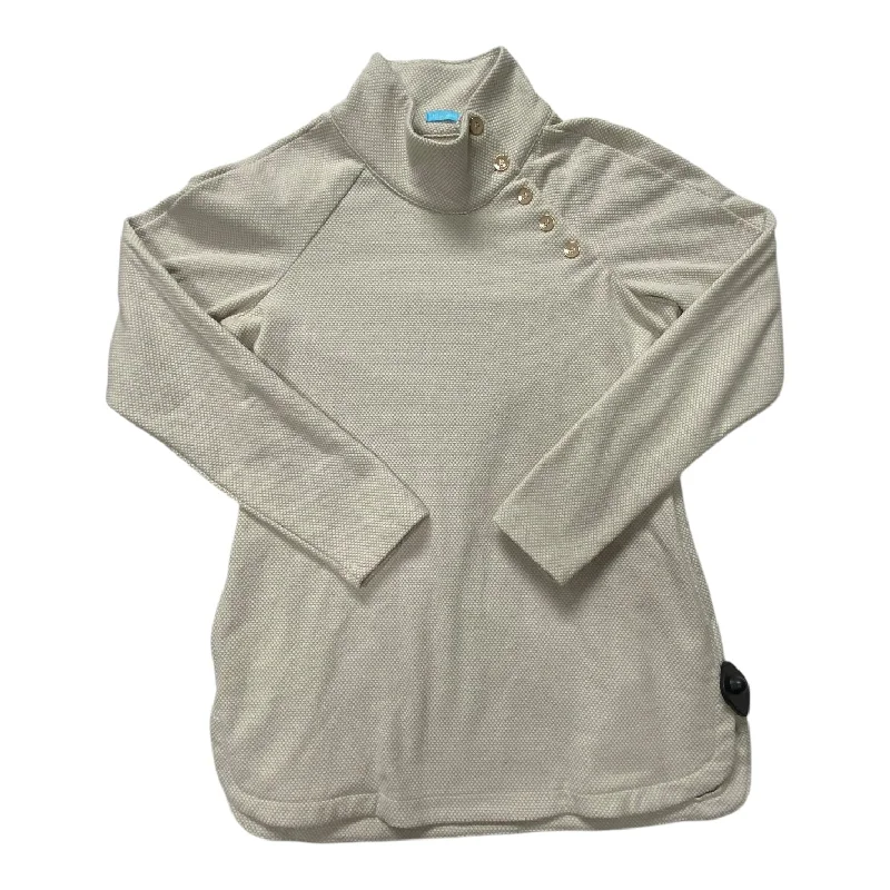 Cozy Sweatshirts Top Long Sleeve By J Mclaughlin In Tan, Size: S