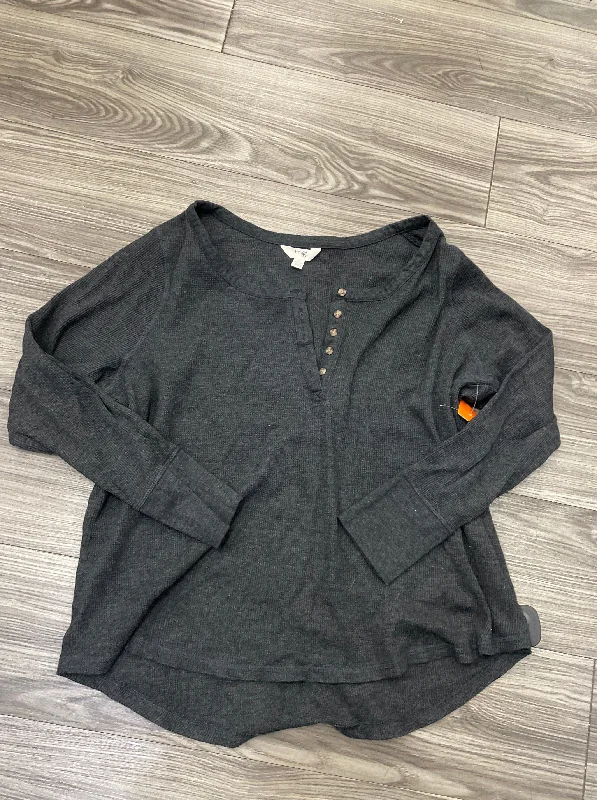 Relaxed Fits Top Long Sleeve By Terra & Sky  Size: 1x