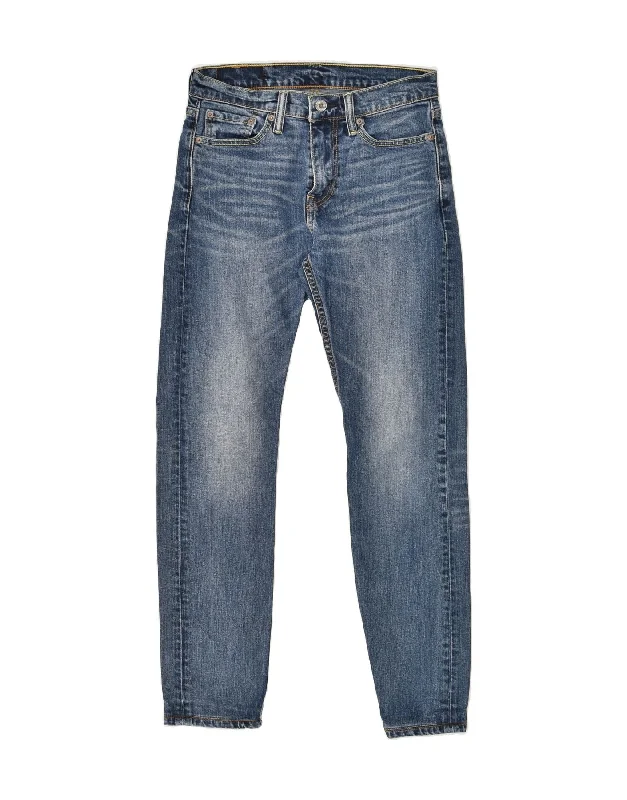 Everyday Comfort LEVI'S Mens 510 Skinny Jeans W28 L32  Blue Cotton