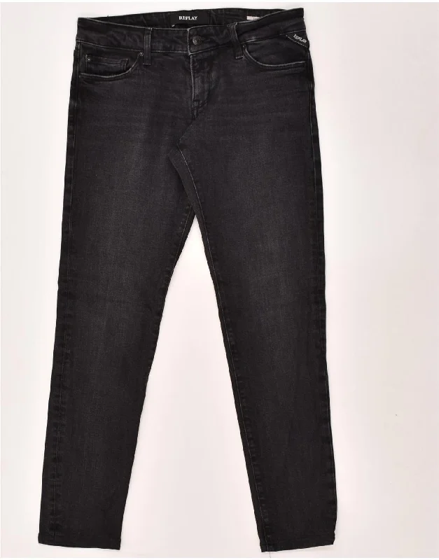 Active Comfort REPLAY Mens Slim Jeans W30 L29 Grey