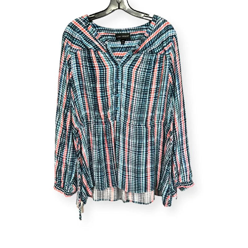 Relaxed Looks Top Long Sleeve By Lane Bryant  Size: 1x