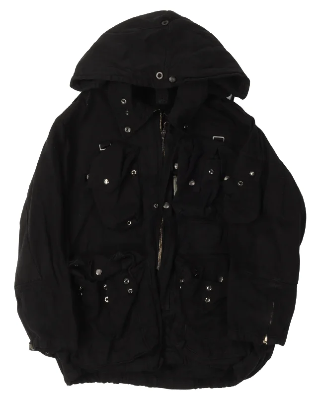 Active Comfort Modified Over-Dyed Swiss Alpenflage Cargo Jacket