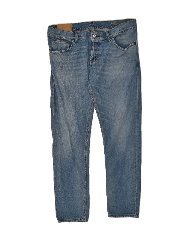 Everyday Comfort Wear DONDUP Mens Slim Jeans W36 L29 Blue Cotton