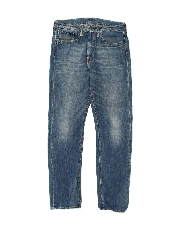 Easy Pants LEVI'S Mens 522 Slim Jeans W31 L32  Blue Cotton