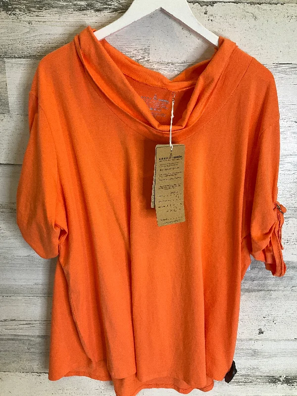 Active Essentials Neon Top 3/4 Sleeve Neon Buddha, Size 3x