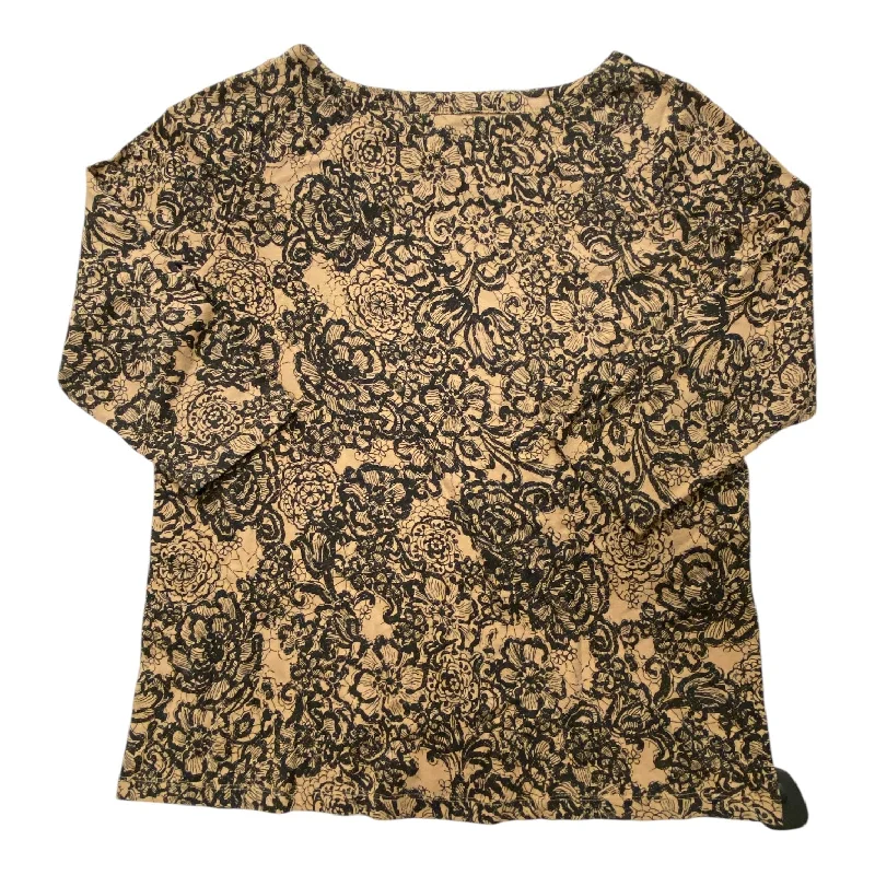 Outdoor Gear Top Long Sleeve By Chicos In Multi-colored, Size: Xl