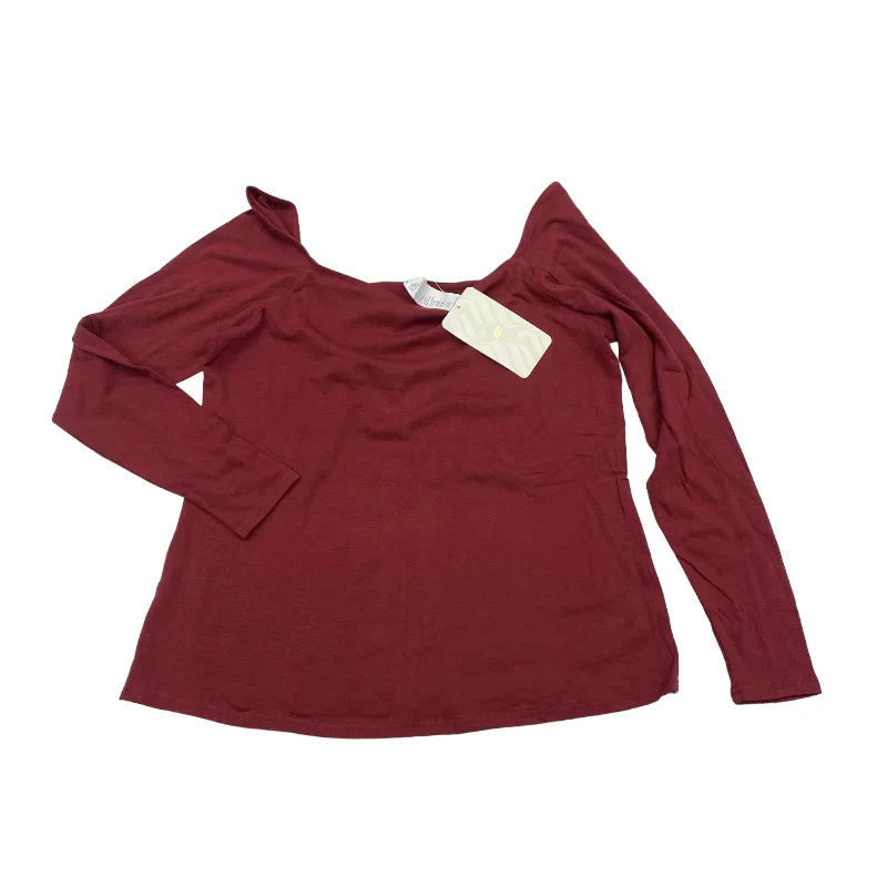 Sporty Trends Top Long Sleeve By Fabletics  Size: 1x