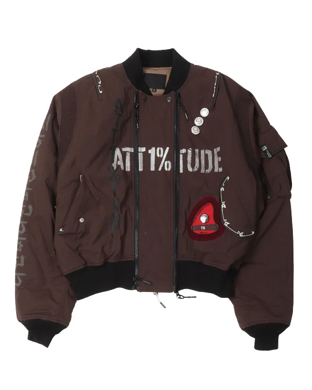 Modern Apparel MA-TT1%TUDE Bomber Jacket