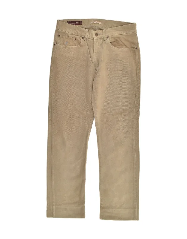 Cool Casuals MARLBORO CLASSICS Mens Regular Fit Casual Trousers W31 L28 Beige Cotton Cool Casuals MARLBORO CLASSICS Mens Regular Fit Casual Trousers W31 L28 Beige Cotton