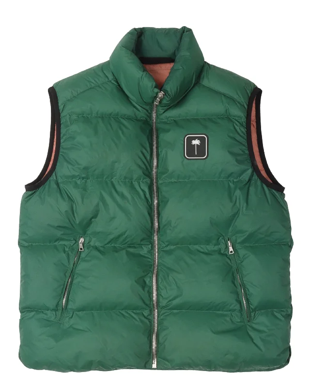 Casual Layers Palm Tree Vest
