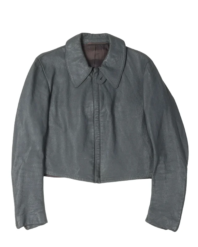 Stylish Layers Bundeswehr U-Boat Leather Jacket