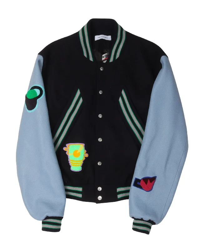 Simple Comfort Futur Varsity Jacket