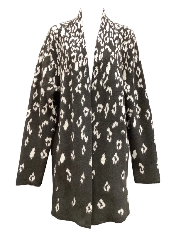 Soft Jackets Top Long Sleeve By Talbots In Navy, Size: Xl