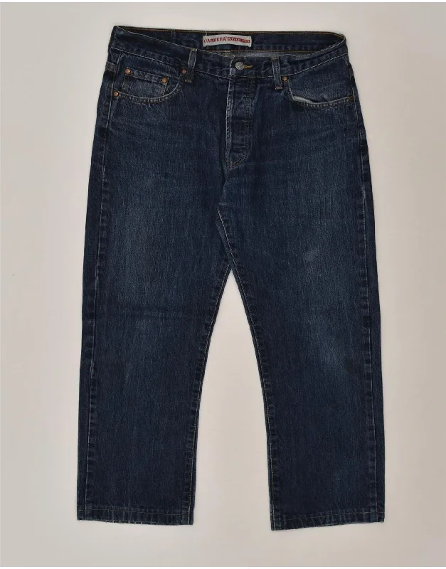 Casual Denim CARRERA Mens Straight Jeans IT 52 XL W36 L25 Blue Cotton