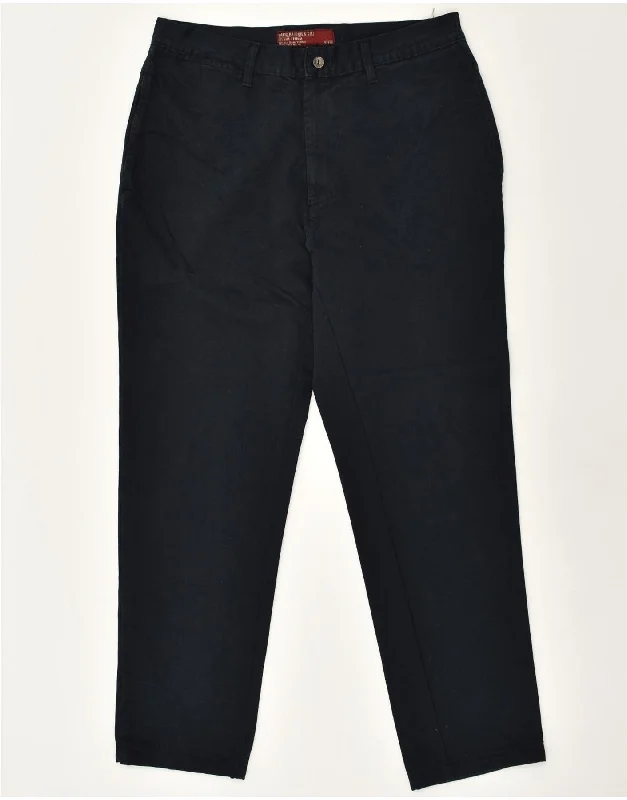 Weekend Wear CARRERA Mens Slim Chino Trousers W34 L29 Navy Blue Cotton
