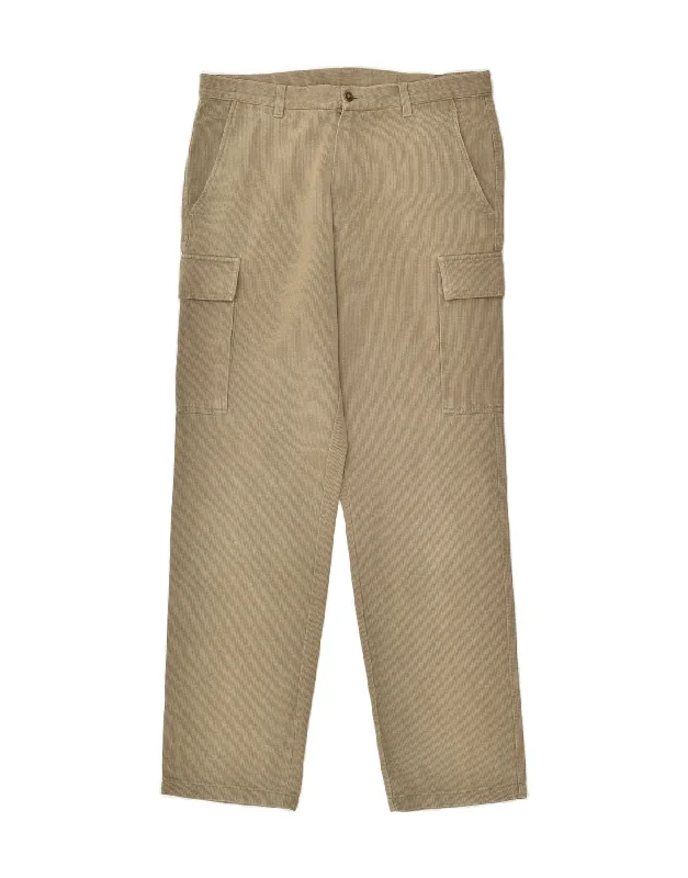 Outdoor Clothing BELFE & BELFE Mens Straight Chino Trousers IT 50 Large W32 L30  Beige