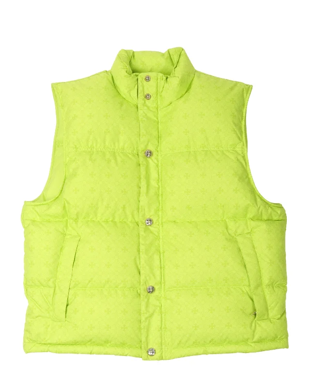 Versatile Wardrobe Monogram Puffer Vest