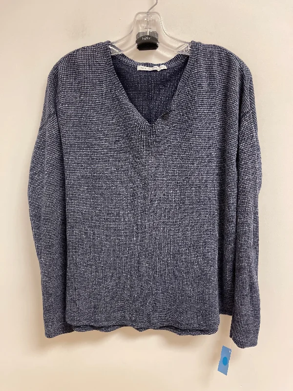 Urban Gear Top Long Sleeve By Rag & Bones Jeans In Navy, Size: S