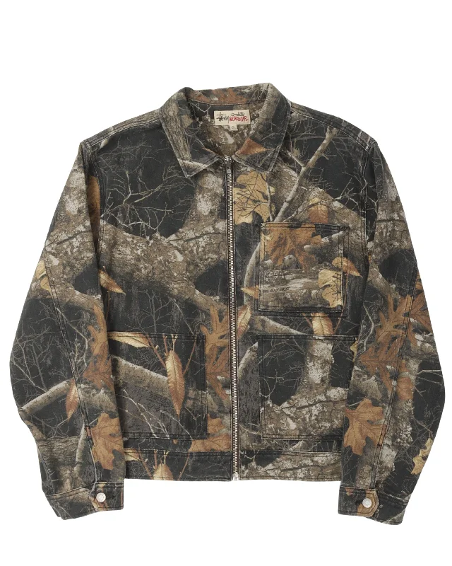 Outdoor Essentials Realtree Edge Zip Work Jacket