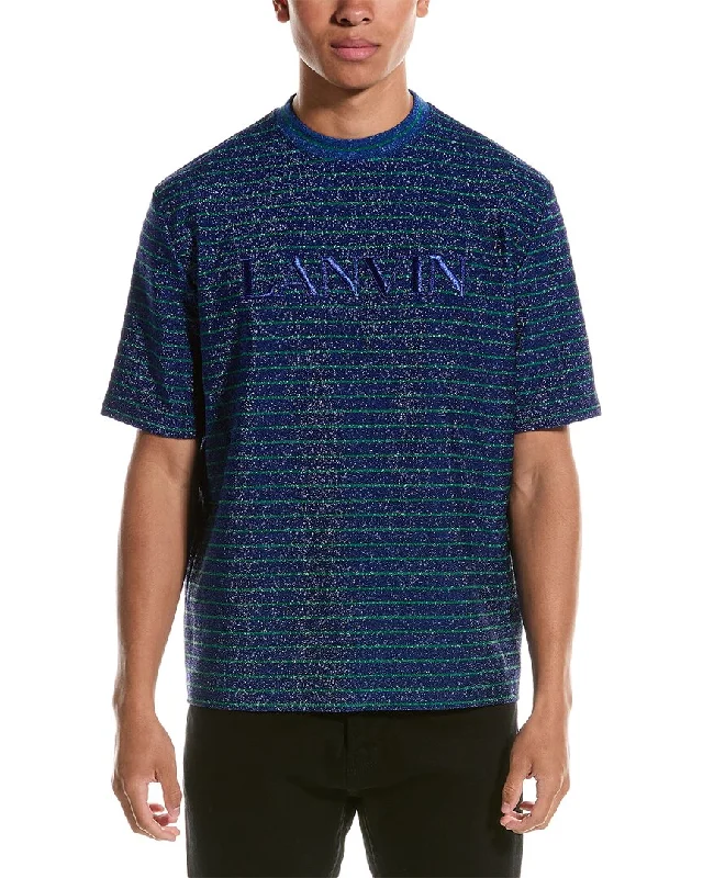 All-Purpose Wear LANVIN Embroidered Regular T-Shirt