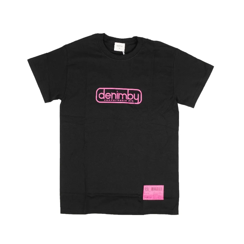 Cool Streetwear Denim By Vanquish & Fragment 19 Short Sleeve T-Shirt 3 - Black