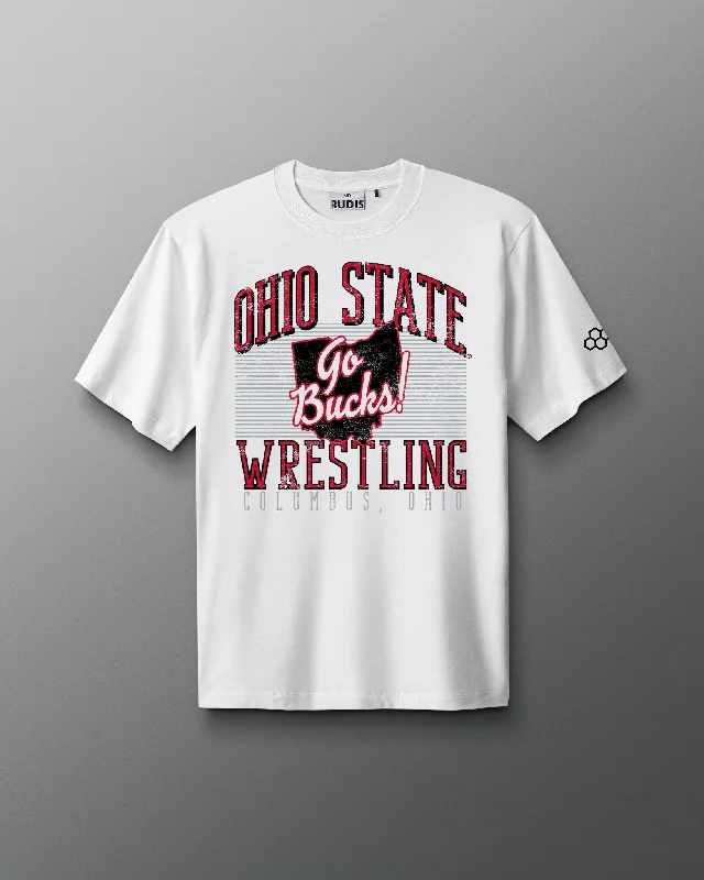 Urban Wear Ohio State Go Bucks Heavyweight T-Shirt