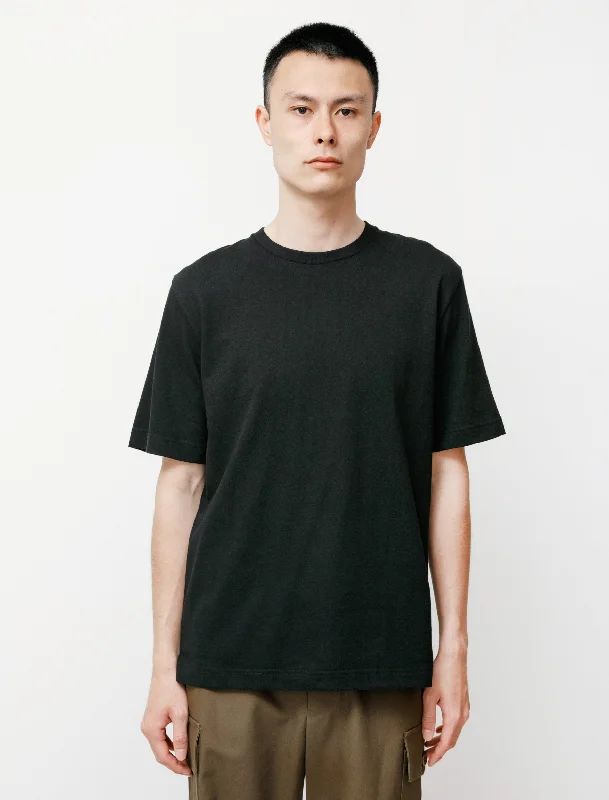 Stylish Looks Loopwheel S/S Tee Black