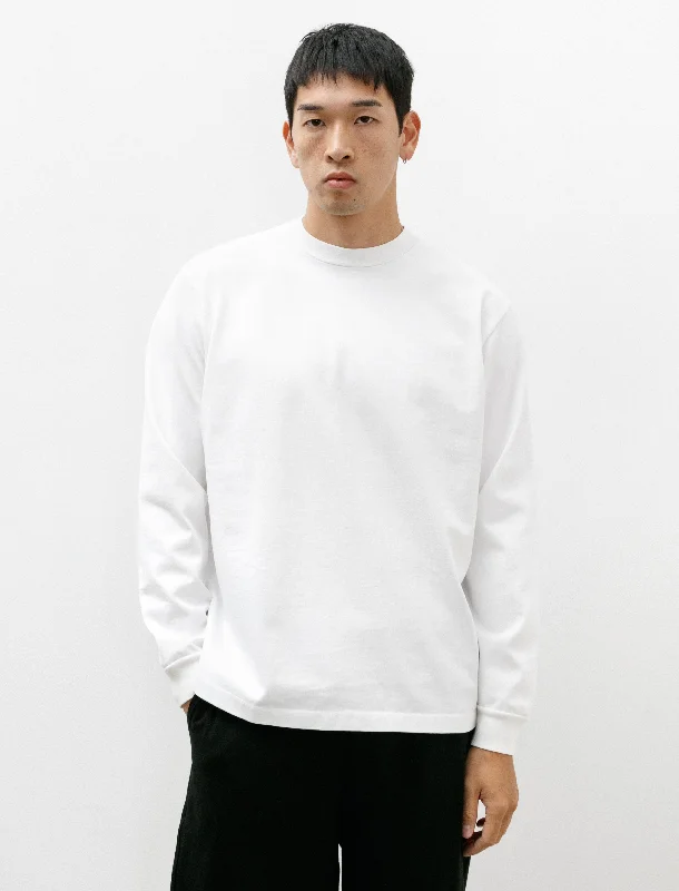 Relaxed Layers Rugby T-Shirt LS White