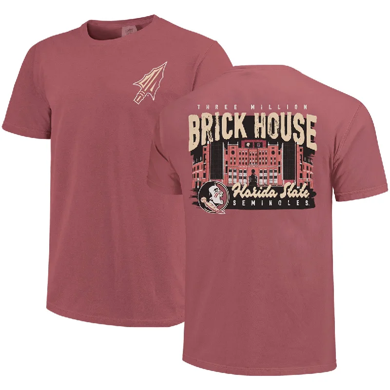 Cool Casuals Image One Comfort Colors Florida State Brick House Design Short Sleeve T-shirt - Brick Cool Casuals Image One Comfort Colors Florida State Brick House Design Short Sleeve T-shirt - Brick