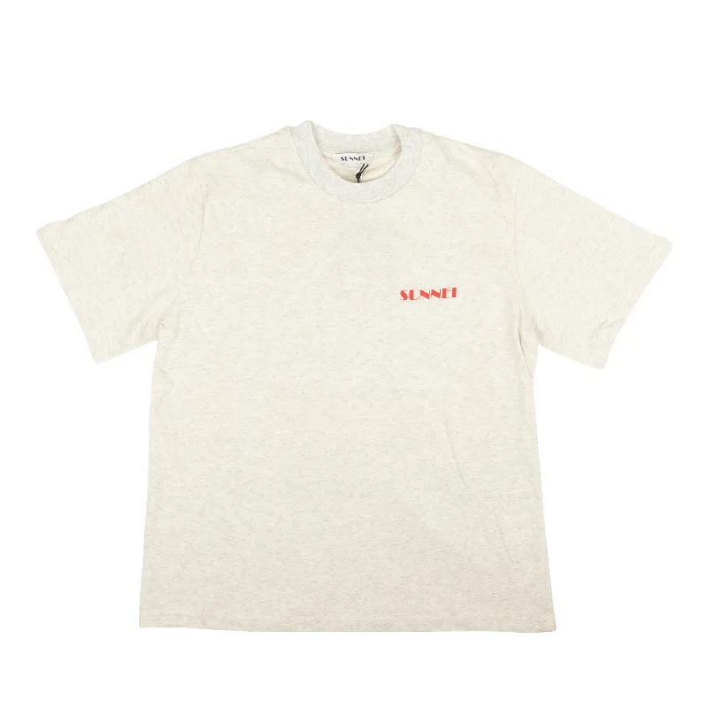 Athletic Gear Gray & Red Logo Short Sleeve T-Shirt