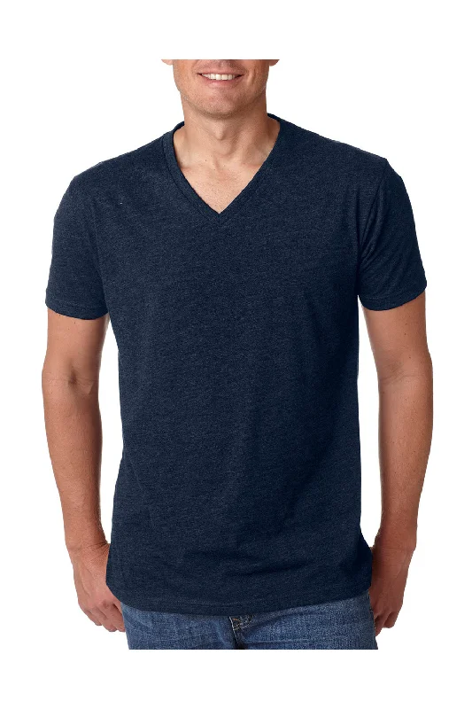 Outdoor Gear Next Level Mens CVC Jersey Short Sleeve V-Neck T-Shirt - Midnight Navy Blue Outdoor Gear Next Level Mens CVC Jersey Short Sleeve V-Neck T-Shirt - Midnight Navy Blue