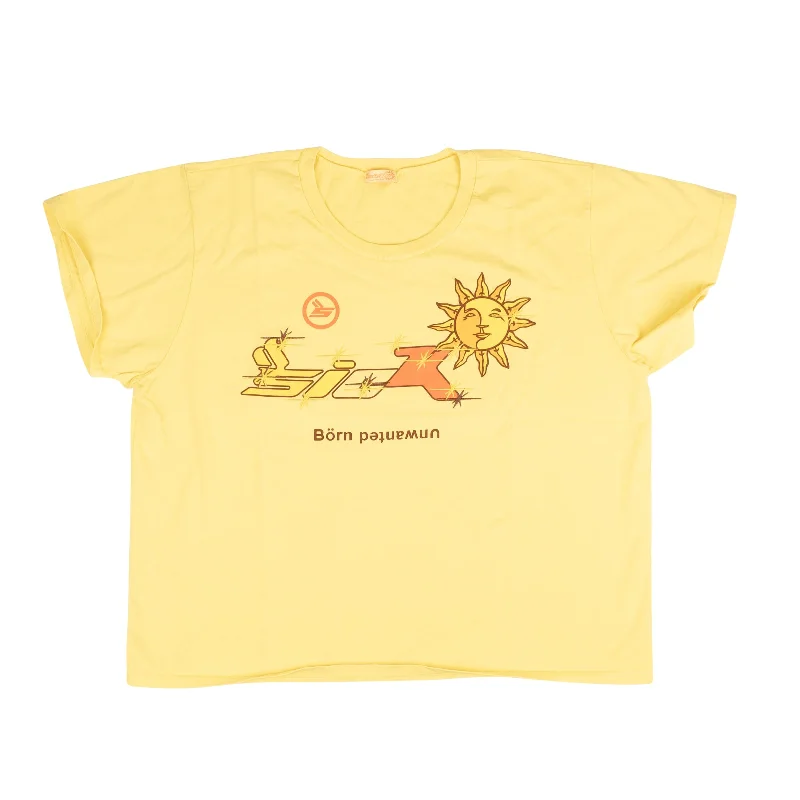 Comfy Styles Yellow Short Sleeve Luke.wav Short Sleeve T-Shirt