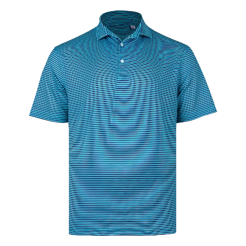 Relaxed Denim DROP 19 THE SURFSIDE PIQUE STRIPE POLO - 56802