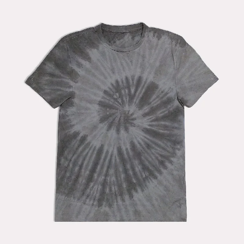 Versatile Knitwear AR - Men 'Grey' Tie-Dye Graphic Short Sleeve T-Shirt AR214