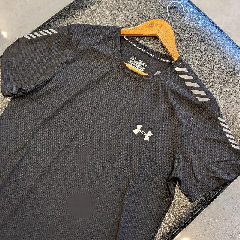 Soft Knitwear UN - Men 'Black' Short Sleeve Dry Fit T-Shirt SP01