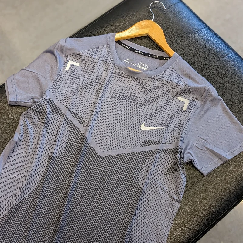 Functional Tops NK - Men 'Grey' Short Sleeve Dry Fit T-Shirt SP18