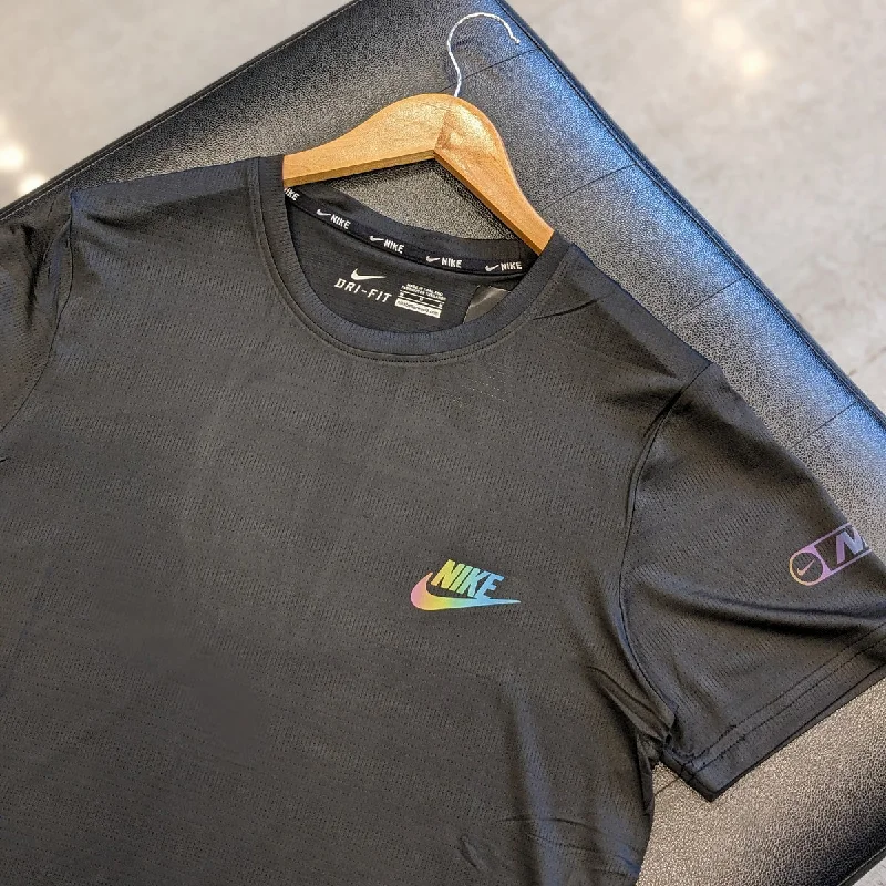 Comfy Outerwear NK - Men 'Black' Short Sleeve Dry Fit T-Shirt SP13