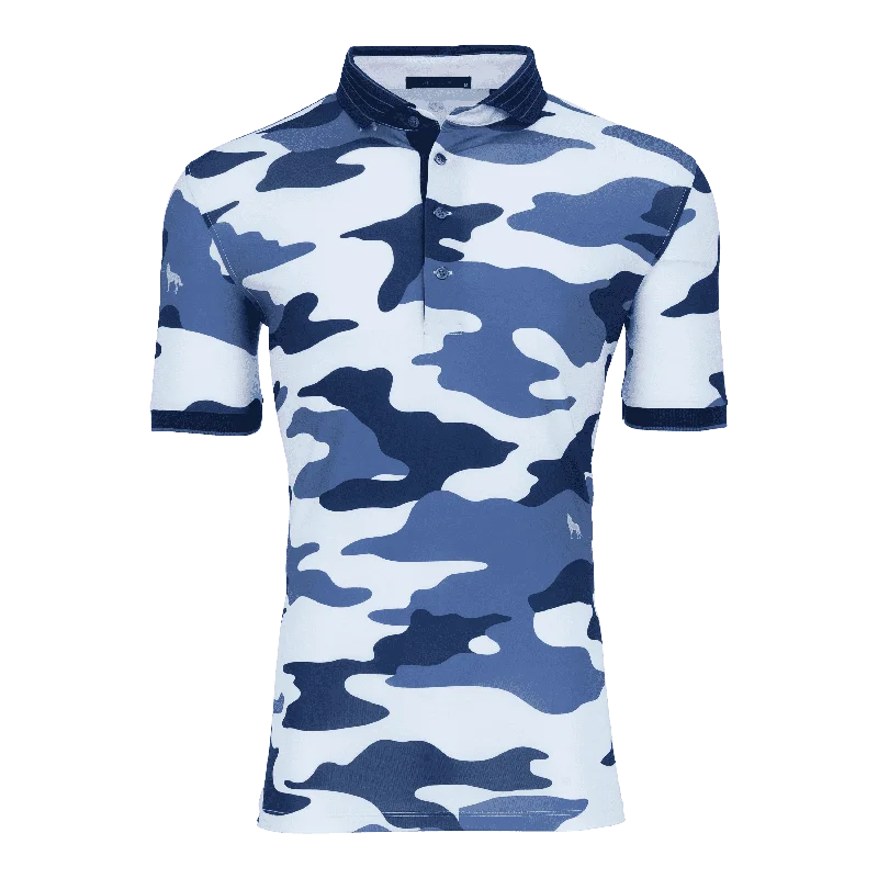 Casual Knitwear Camoscape Polo