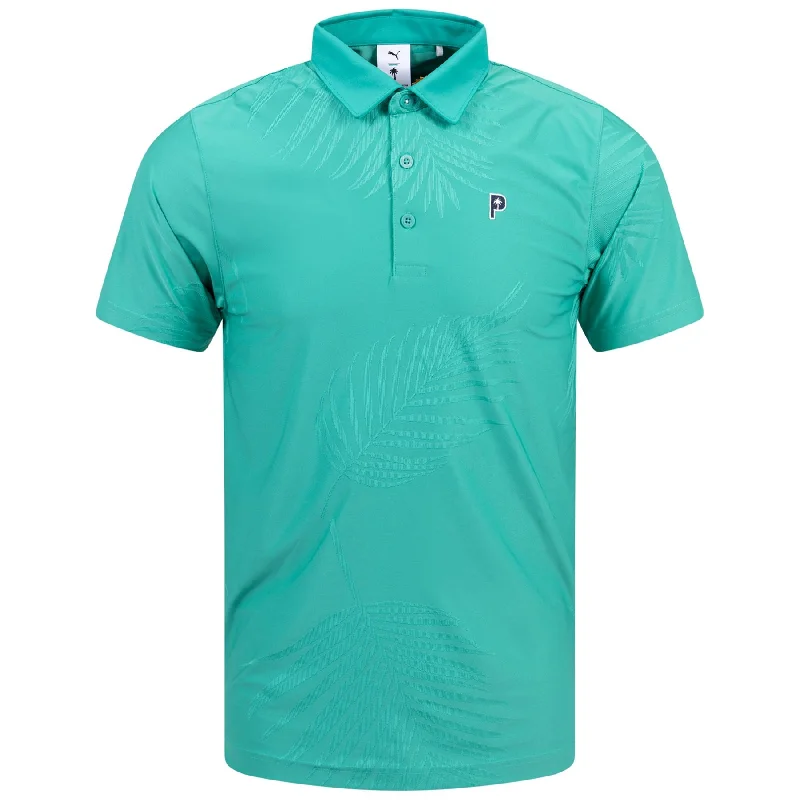 Street Fashion x PTC Jacquard Polo Sparkling Green - AW24