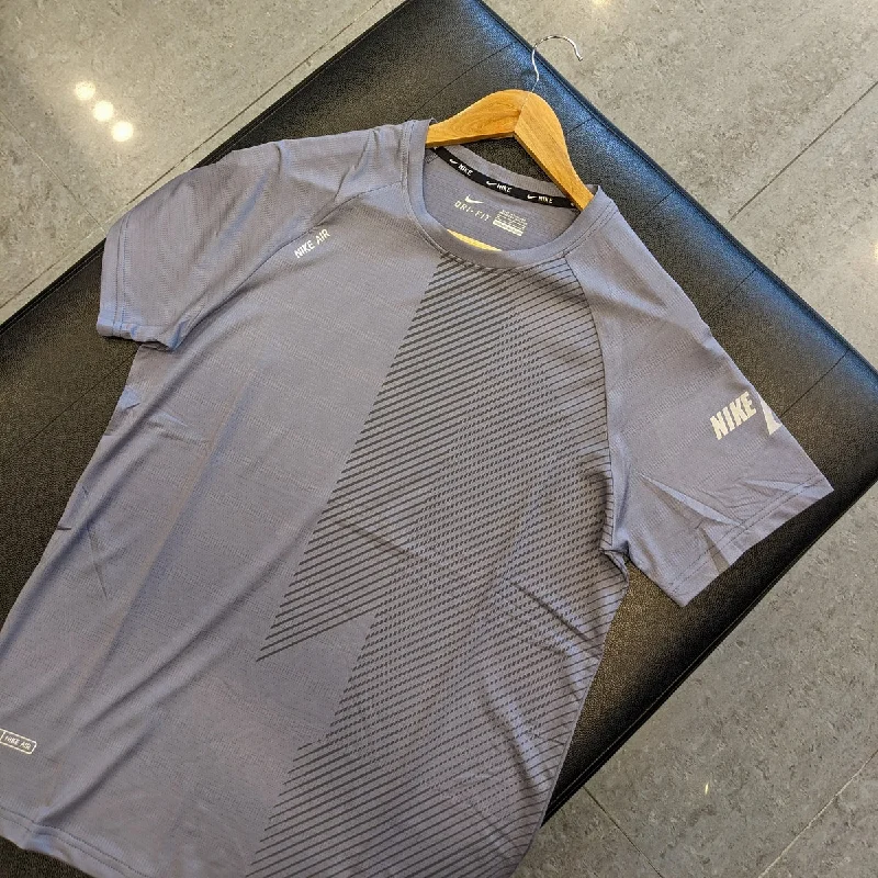 Relaxed Activewear NK - Men 'Grey' Short Sleeve Dry Fit T-Shirt SP17