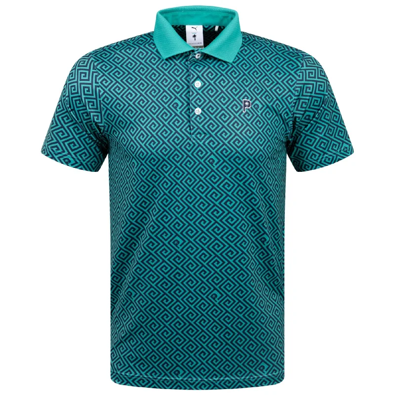 Everyday Comfort Wear x PTC Resort Polo Deep Navy/Sparkling Green - AW24